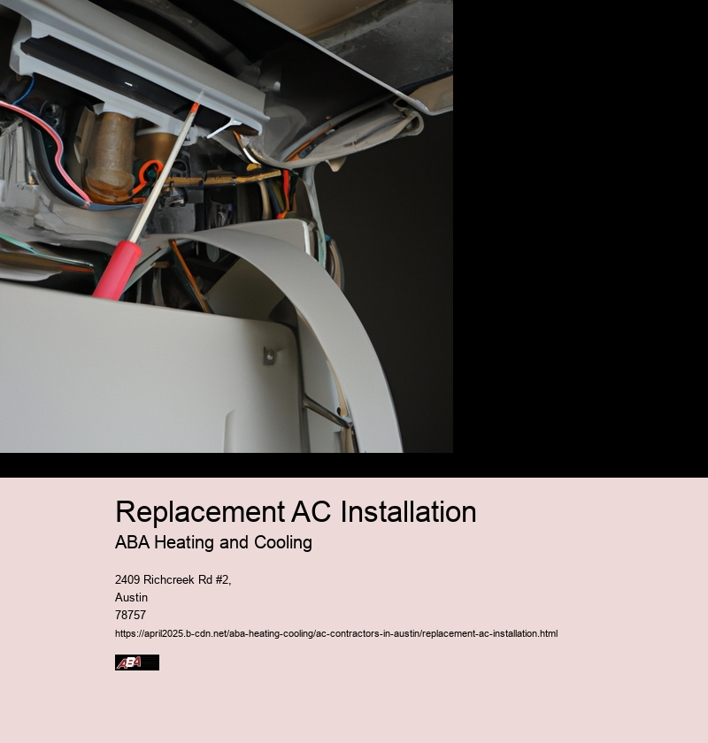 Replacement AC Installation